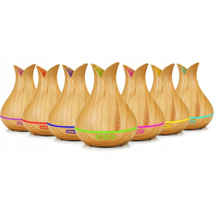 Set Difuzor aromaterapie si 12 uleiuri esentiale