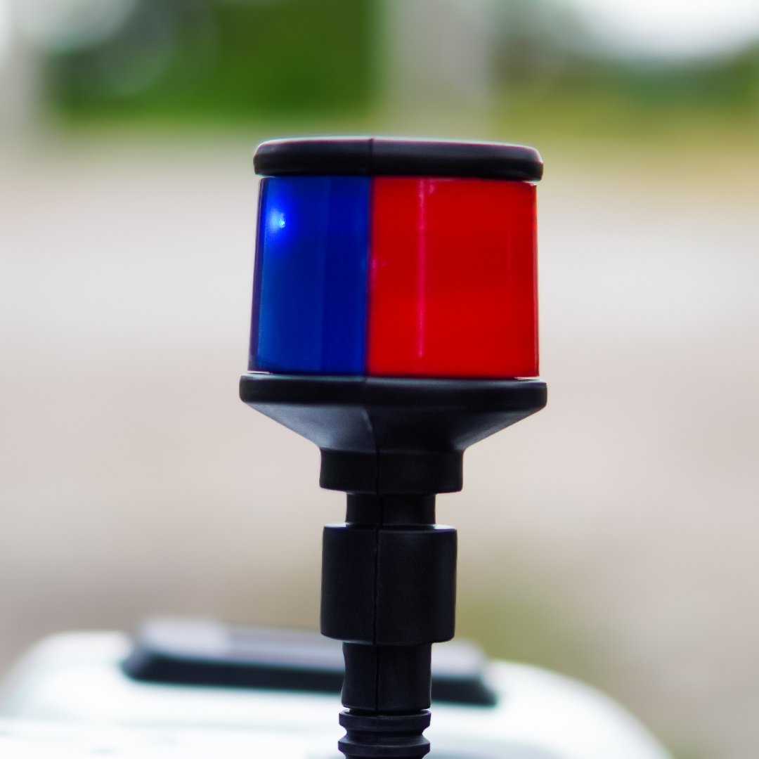 Motocicletă Electrică POLICE Alba pentru Copii 3–7 ani, Lumini și Sunete, Baterie 6V7Ah