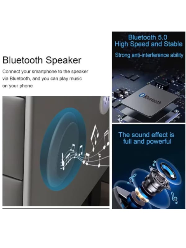 Noptieră Smart Multifuncțională PREMIUM Alb